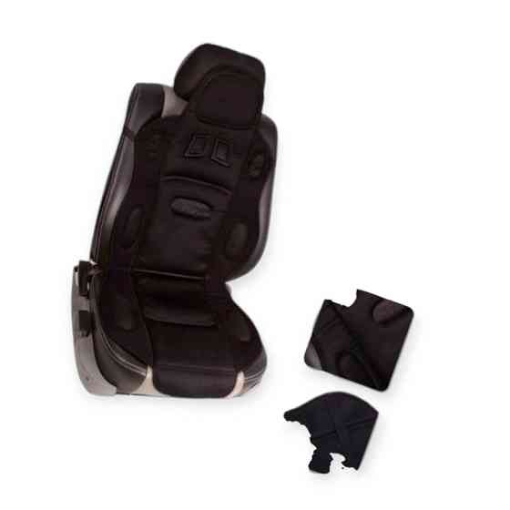 Накидка подогревом сиденья+спинка высокая черная 12в, 48вт, переключ. 3 режима, 115х49см с Мукачево