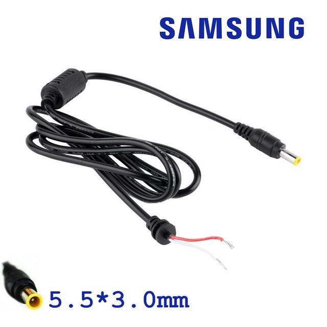 Кабель для блоку живлення ноутбука Samsung 5,5*3,0 мм Полтава - фото 1