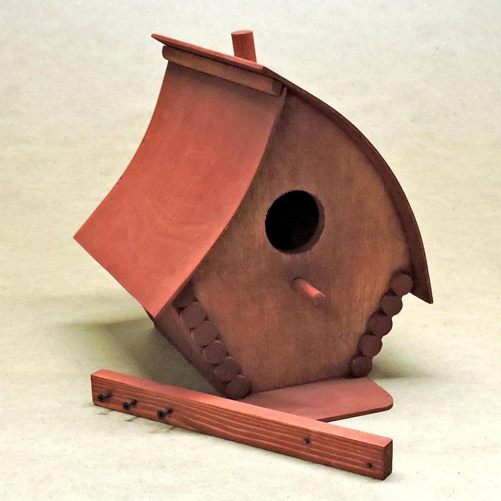 Шпаківня садова "Горобиновик" корал Миколаїв - фото 3