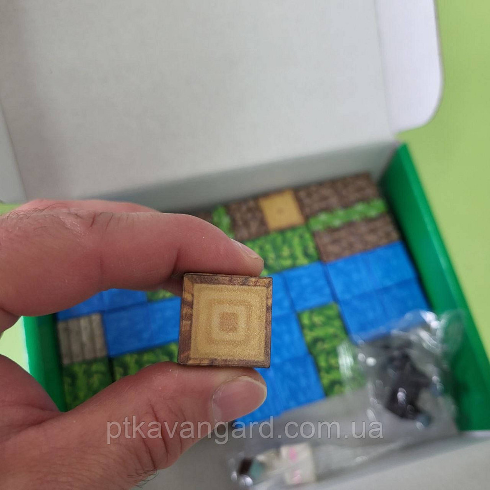 Конструктор магнітний майнкрафт 38 кубики магнітні блоки Dream World LZCK 023 Хмельницький - фото 6