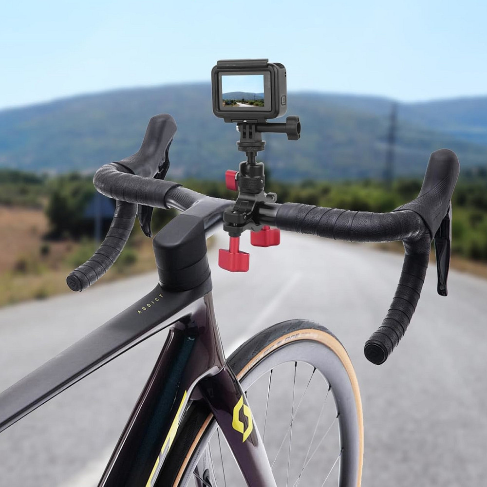 Кріплення на кермо Insta360 екшн-камери алюмінієва 22-46мм AC Prof AL-30 Київ - фото 4