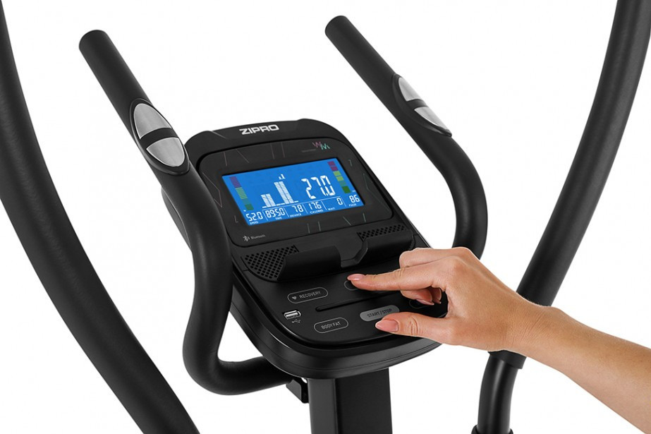 Орбітрек електромагнітний Zipro Heat WM чорний Київ - фото 10