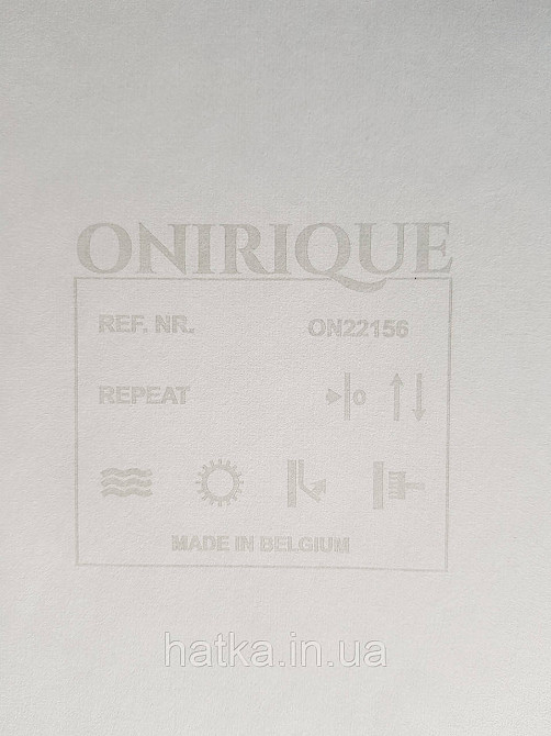 Ообои вінілові на флізелін Decoprint Onirigue 0,53x10 однотонні супермойка бірюзові Київ - фото 2