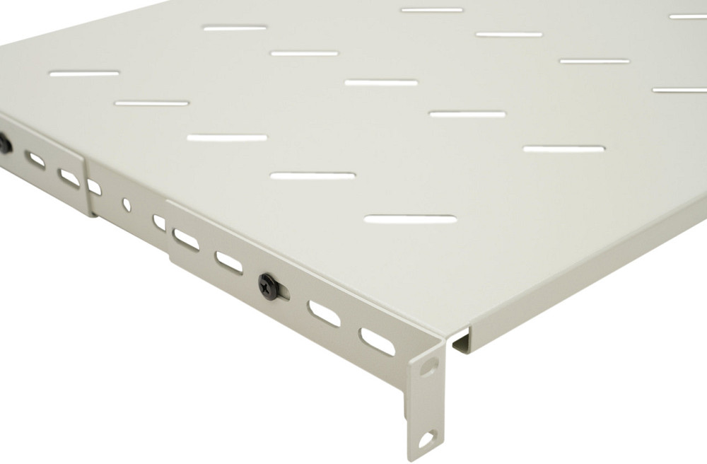 Полиця GEAR 19" 1U сіра 400 мм (GCM-1U-SH400) Київ - фото 3