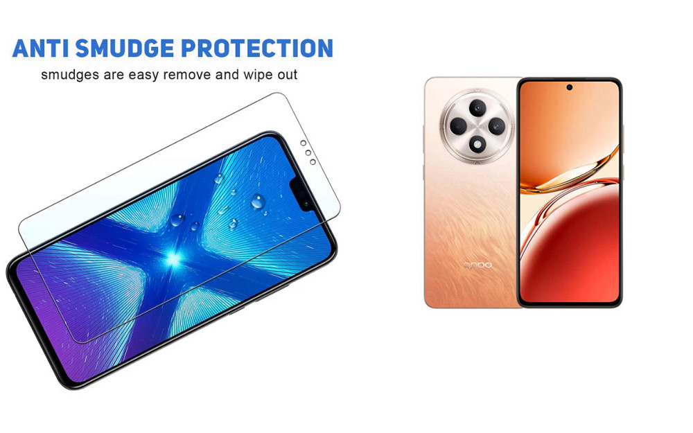 Защитное стекло NeoGlass для OPPO Reno12 F 4G, Reno12 F 5G, Reno12 FS 5G – ультрапрозрачное и устойчивое Киев - изображение 3