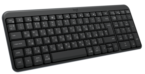 Клавіатура Logitech K250 Wireless Graphite (7136786) Київ