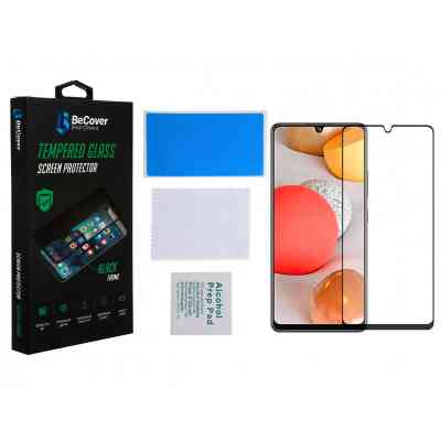 Стекло защитное BeCover Samsung Galaxy M22 SM-M225 Black (706907) Винница