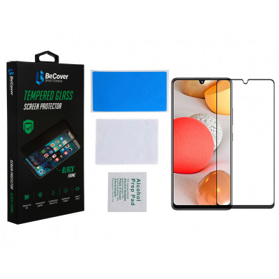 Стекло защитное BeCover Samsung Galaxy M22 SM-M225 Black (706907) Винница - изображение 3