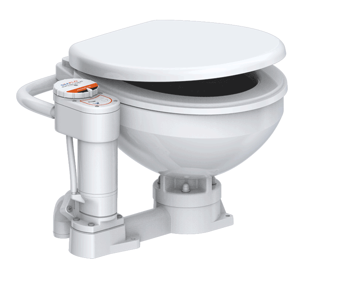 Туалет унитаз электрический конверсионный SEAFLO стандартный размер 12В Киев - изображение 1