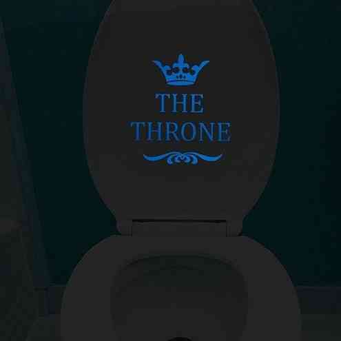 Наклейка в туалет фосфорная 