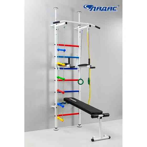 Шведська стінка Качай Залізо Чемпіон Спортивні стінки і турніки для дому розбірна Київ