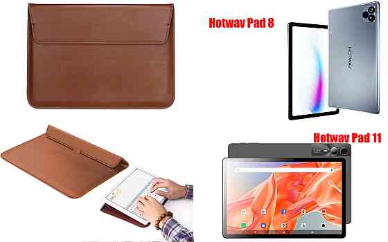 Чохол-конверт VitoCase для Hotwav Pad 8, Hotwav Pad 11, з функцією підставки для планшета Коричневий Київ