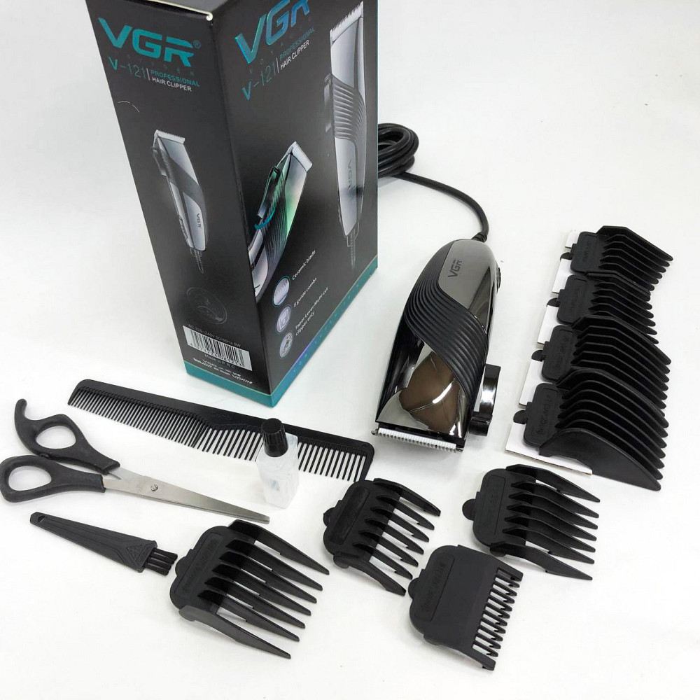 Профессиональная машинка для волос VGR, Электрическая машинка триммер для волос и бороды TA-82 Львов - изображение 7
