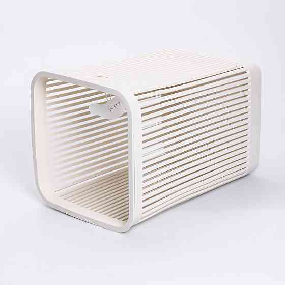 Корзина для сміття офісна бежевого кольору 8 л Київ