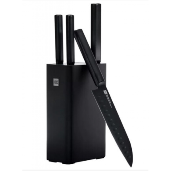 Набір ножів Xiaomi HuoHou Set of Knives with Stand 5 in 1 (HU0076) Чернівці