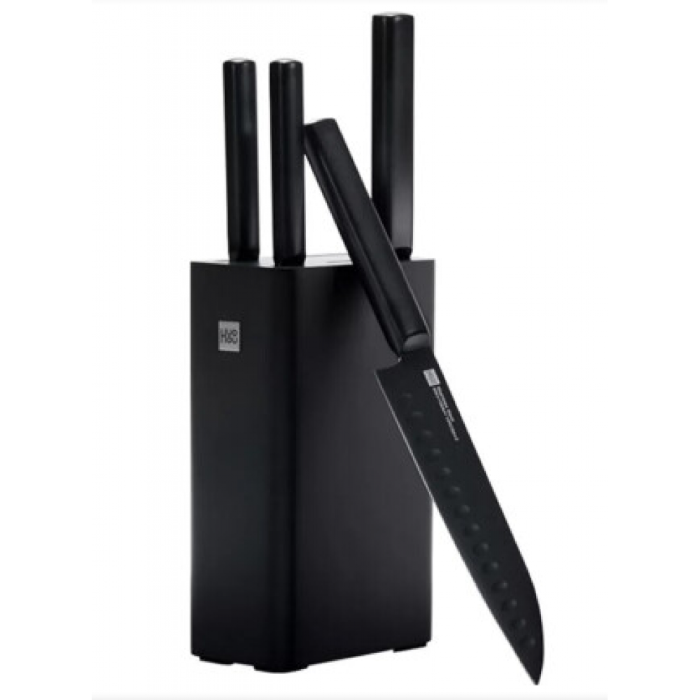 Набір ножів Xiaomi HuoHou Set of Knives with Stand 5 in 1 (HU0076) Чернівці - фото 1