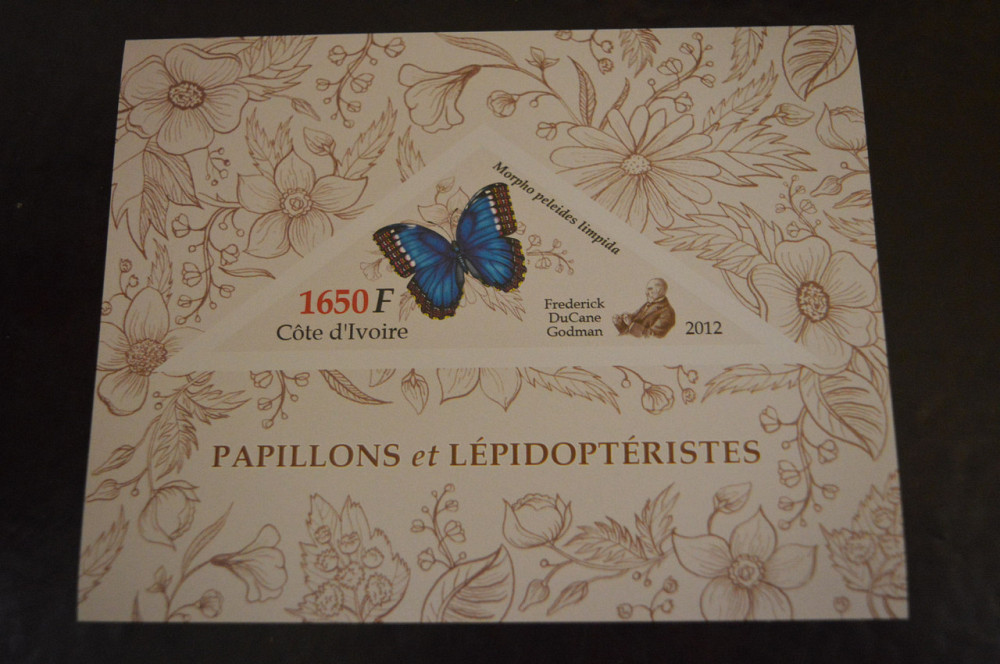 Кот-д'Ивуар. Фауна. Блок. 2014 год (А-20) Полтава - изображение 1