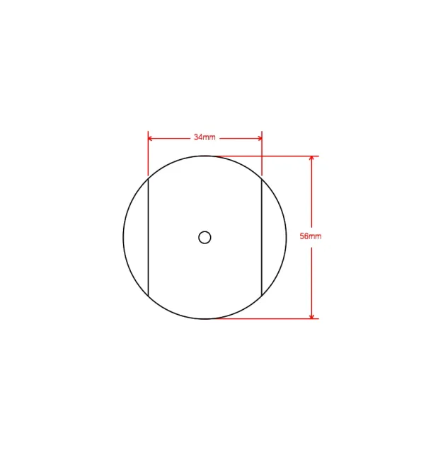 Спецключ для викручування пальця ресори Scania (3/4", 34х56мм) Одеса - фото 2