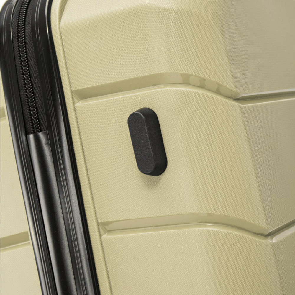 Валіза поліпропіленова WINGS PP06 мала 55 см шампань Київ - фото 5