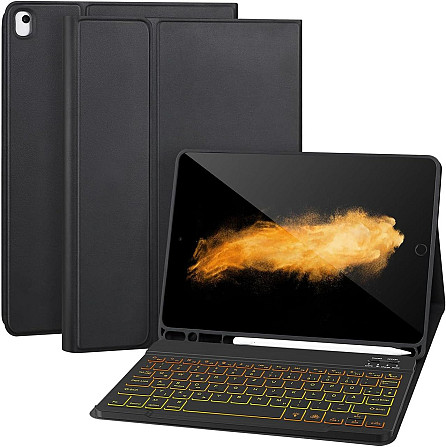 Защитный чехол с Bluetooth клавиатурой для iPad 10.2 Inch (9/8/7 Generation) и iPad Air 3rd / Pro 10 Днепр - изображение 1