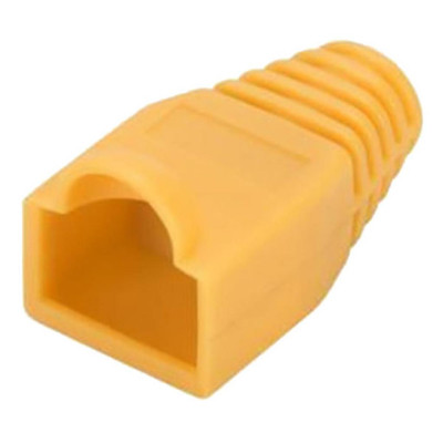 Колпачок коннектора RJ-45 Yellow (100 шт/уп.) Merlion (CPRJ45ML-YW) Винница - изображение 1