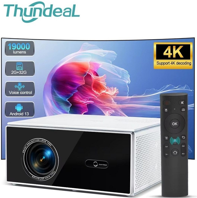Проектор  Thundeal TDA7W Гарантия LCD Full HD. Харьков - изображение 7