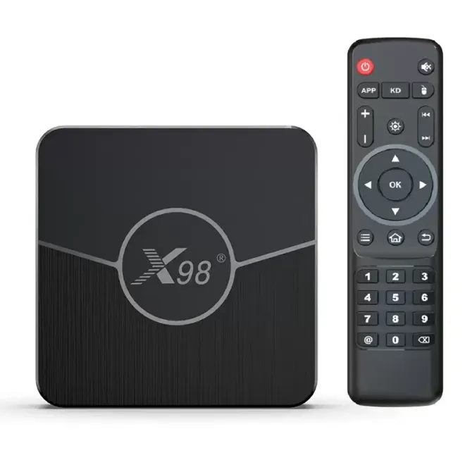 Смарт ТВ приставка X98 Plus 4/32 Гб Android Smart TV Box Андроїд 11 ТВ бокс Київ - фото 2