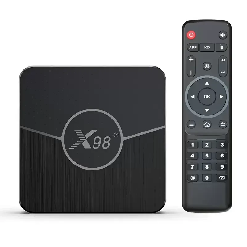 Смарт ТВ приставка X98 Plus 4/32 Гб Android Smart TV Box Андроид 11 ТВ бокс Киев - изображение 2