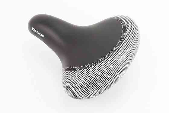 Сидіння ХВЗ 260x230мм, чорно-сіре CROSSRIDE N662-А Київ