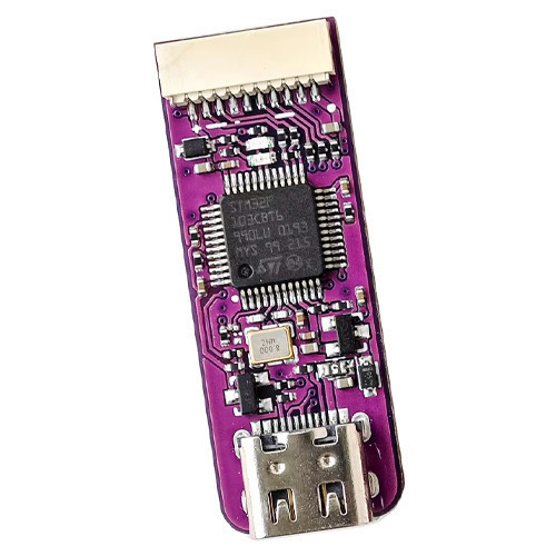 Компактна WeAct Studio Mini STLink-STM32 v2.1 відладочна плата-програматор SWD для STM32 Київ - фото 2