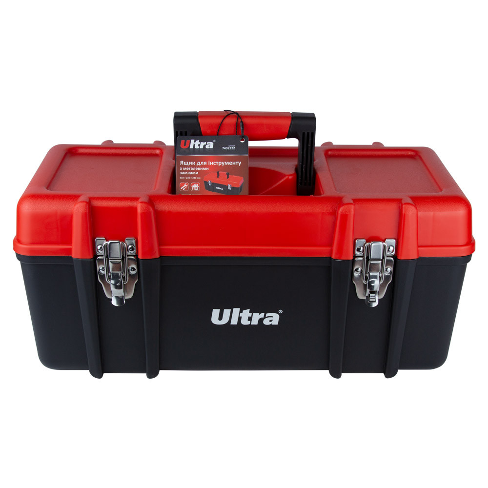 Ultra Ящик для инструмента металлические замки 510×235×230мм ULTRA (7402222) Коломия - фото 3
