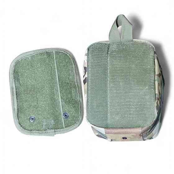 Аптечка ЗСУ тактическая с быстрым сбросом на липучке мультикам крепление на Молли на плитоноску рпс Одесса