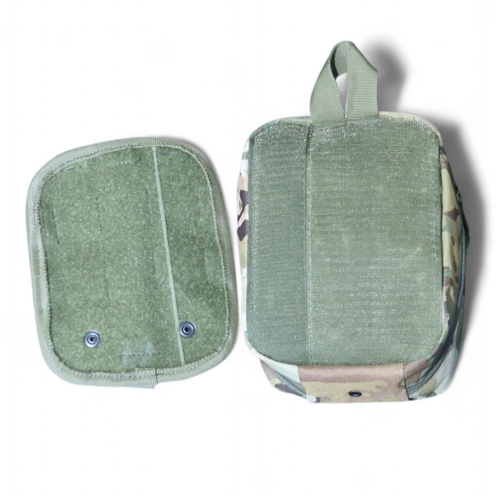 Аптечка ЗСУ тактическая с быстрым сбросом на липучке мультикам крепление на Молли на плитоноску рпс Одесса - изображение 3