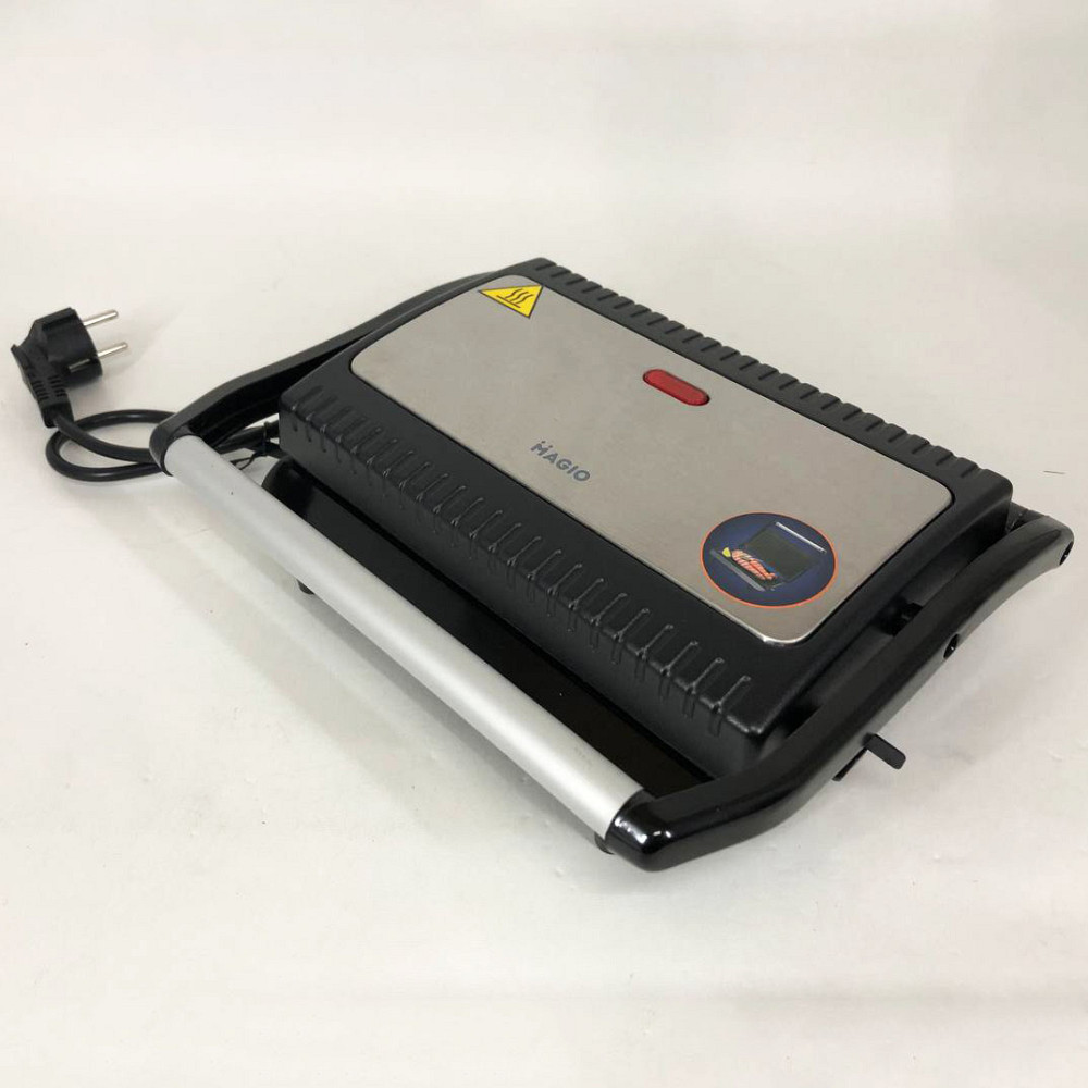 Настільний гриль для гамбургерів електричний Magio, Електрогри для м'ясних страв Грильниця стейків EB-90 Львів - фото 8