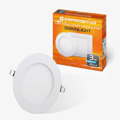Светильник точечный Євросвітло LED-R-90-3 6400К Винница - изображение 1