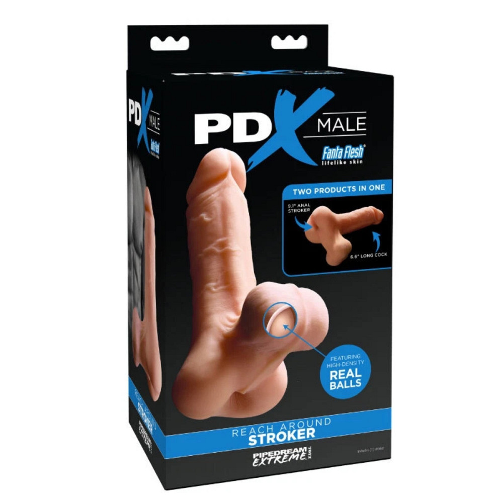 Мастурбатор член реалистичный PDX Male Reach Aroun, 24.1 см Sex Aura Киев - изображение 1