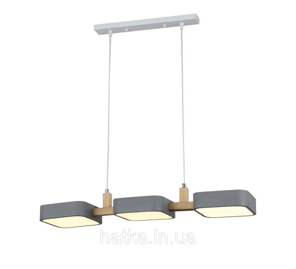Світлодіодна люстра G 98102/3 GRAY 72W Київ - фото 1