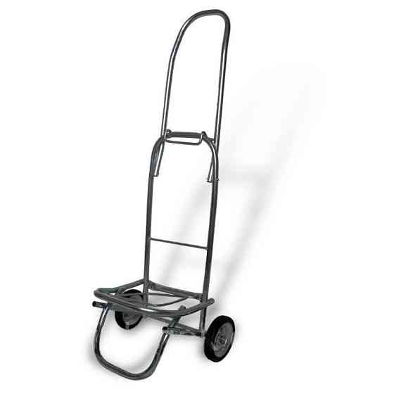 Тележка хозяйственная Кравчучка  складная   стальная  ТМАО-160  колесо 160 мм подшипник до 40кг Харьков