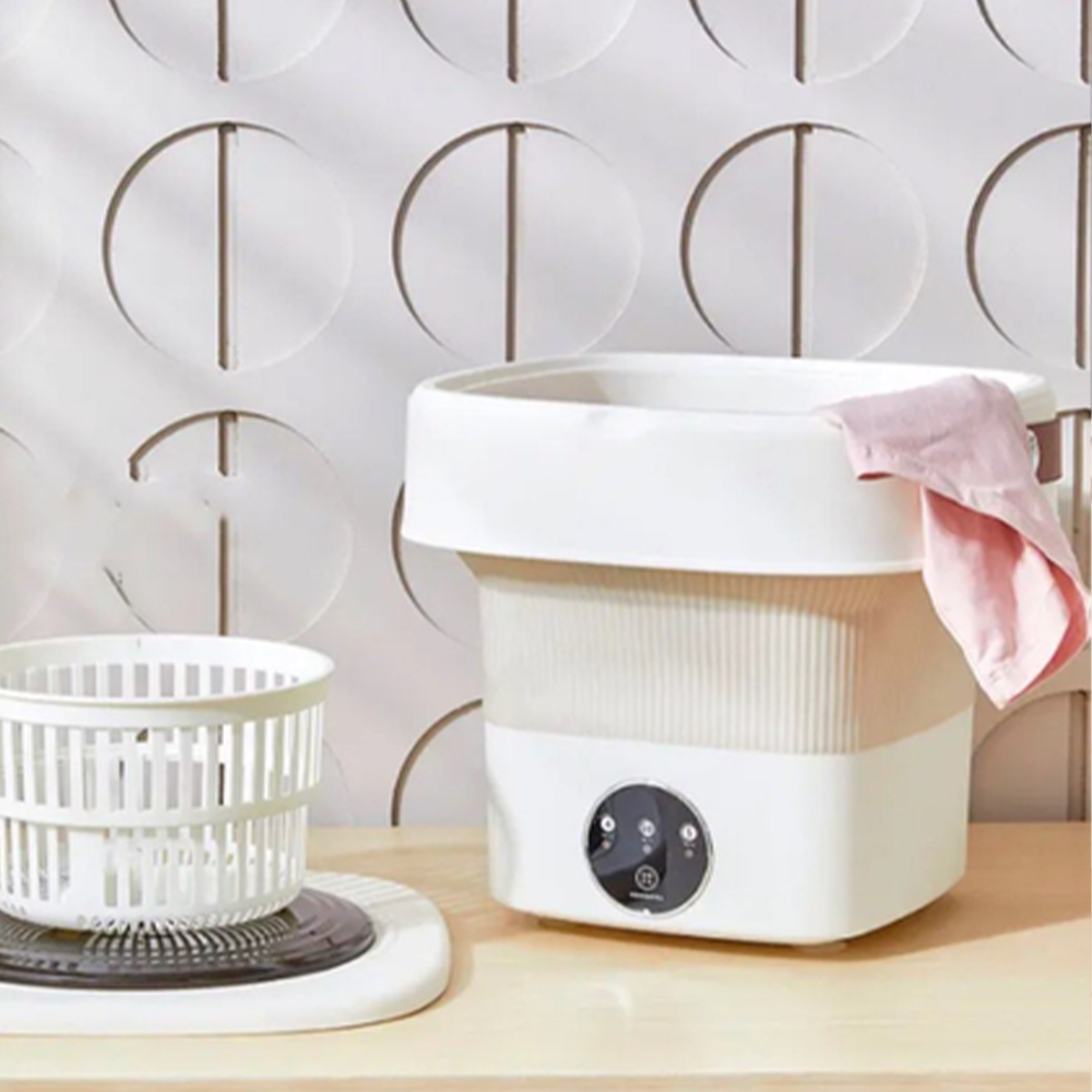 Мини-стиральная машина с центрифугой 6л,29,5 x 29,5 x 29 см,,-8806 SBR Киев - изображение 5