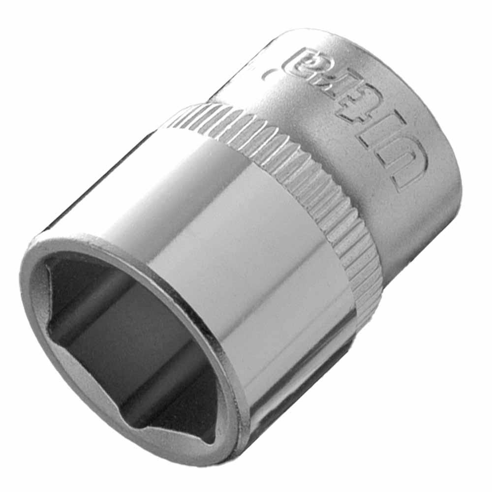 Насадка шестигранна коротка 1/4" 14 мм CrV ULTRA (6060142) Київ - фото 3