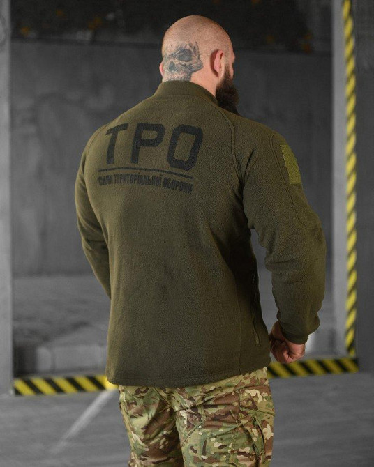 Тактическая флисовка MOTARO ТРО олива ВТ0476 Одесса - изображение 6