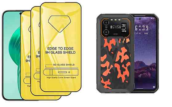 Захисне скло DefenzoGlass для Oukitel IIIF150 B1, IIIF150 B1 Pro – подвійна міцність Київ