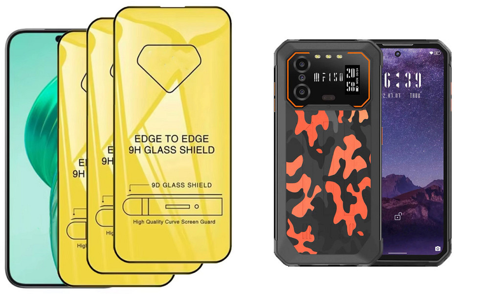 Захисне скло DefenzoGlass для Oukitel IIIF150 B1, IIIF150 B1 Pro – подвійна міцність Київ - фото 3