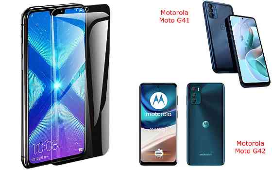 Защитное стекло NeoGlass для Motorola Moto G41, Moto G42 – ультрапрозрачное и устойчивое Киев