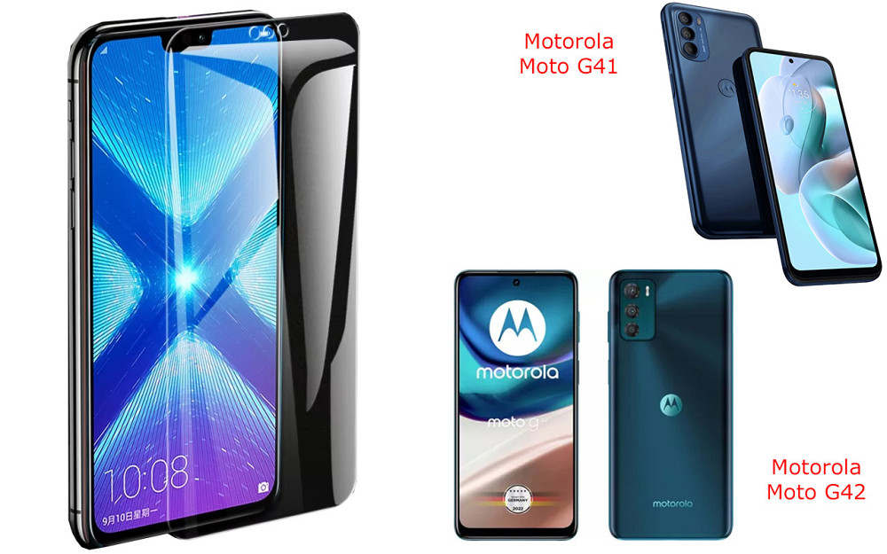 Защитное стекло NeoGlass для Motorola Moto G41, Moto G42 – ультрапрозрачное и устойчивое Киев - изображение 2