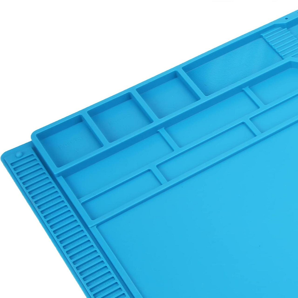 Силіконовий килимок для пайки з магнітними відсіками Київ - фото 12