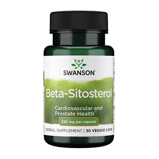 Бета-стірол Swanson Beta-Sitosterol 320mg 30 капс Київ