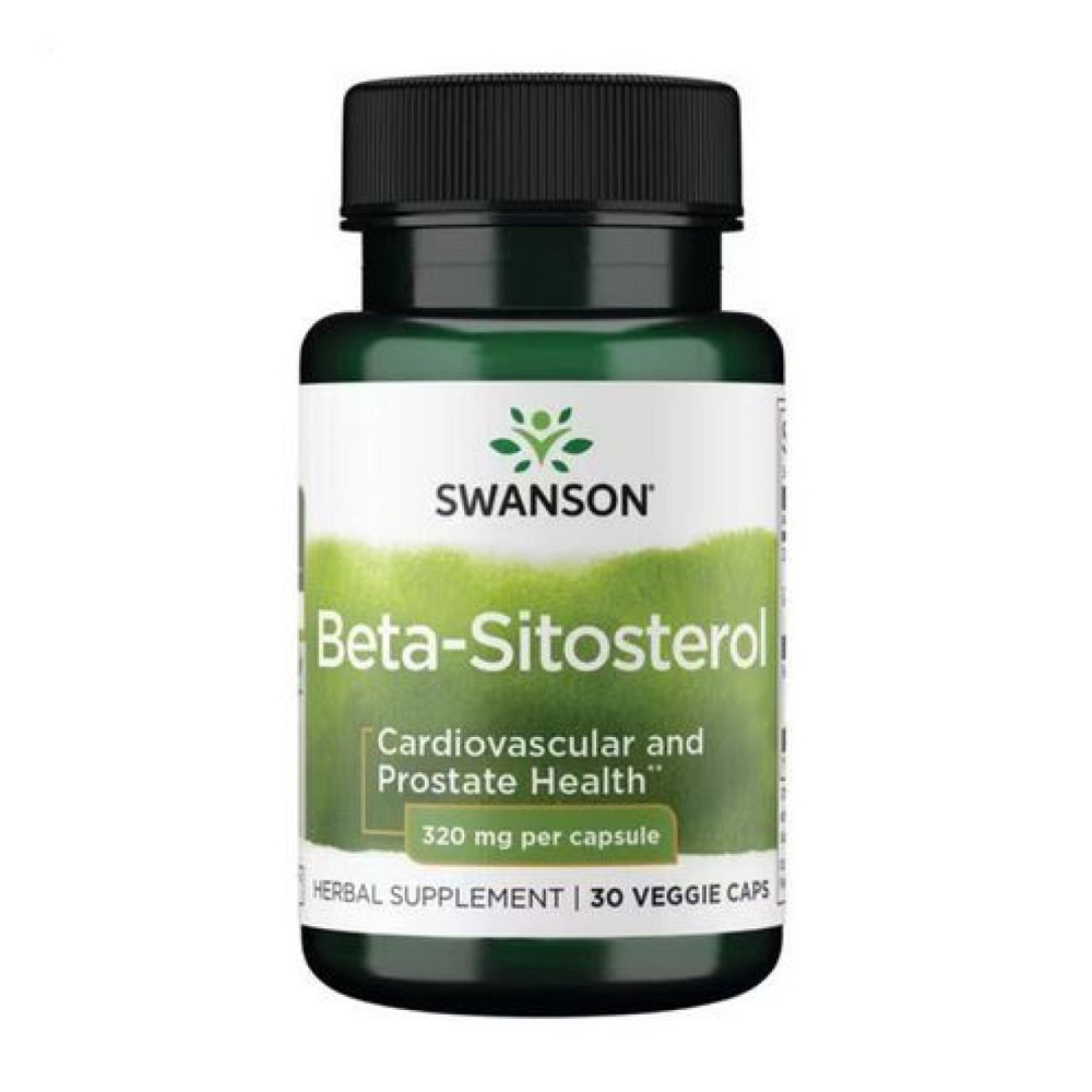 Бета-стірол Swanson Beta-Sitosterol 320mg 30 капс Київ - фото 1