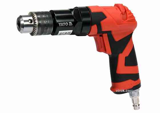 Дриль пневматичний YATO з цангою для свердл Ø≤1мм; роб. тиск- 6,3Bar з подачою повітря-113 л/хв [10] Одесса