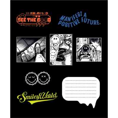 Тетрадь Yes Smiley World Anime А5 24 листов линия (767651) Винница